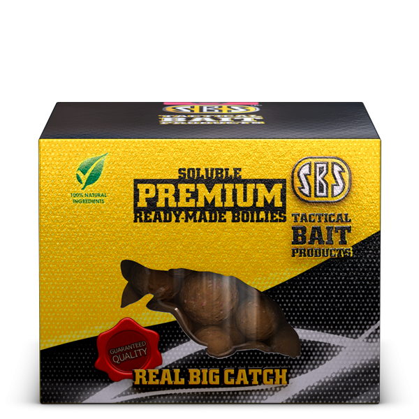 Soluble Premium Ready-Made Boilies - 250 gr Ace Lobworm 16, 18, 20 mm 250 g