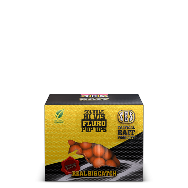 Soluble SBS Fluro Pop Ups - 14 mm M1 14 mm 40 g
