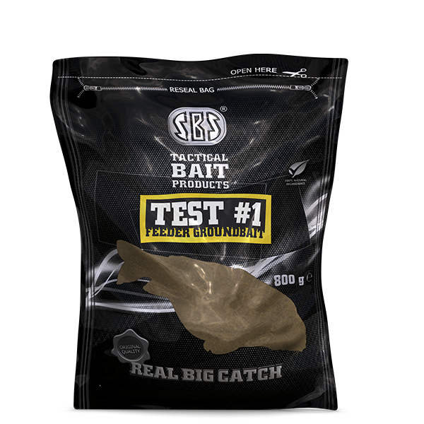 Test#1 Feeder Groundbait Natural 800 g